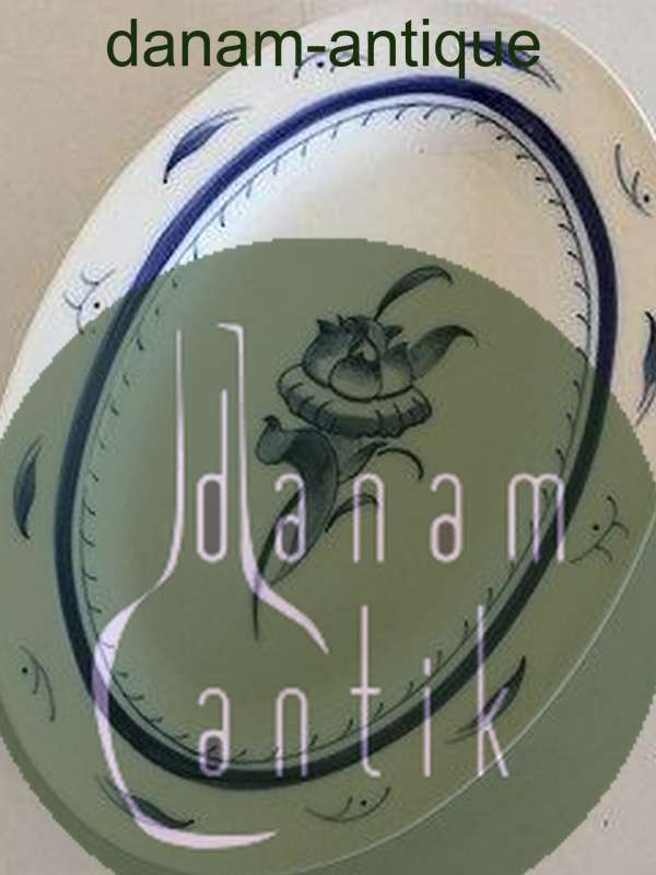 ビング＆グロンダール アニバーサリーセット / ブルーカーネーション オーバルディッシュ