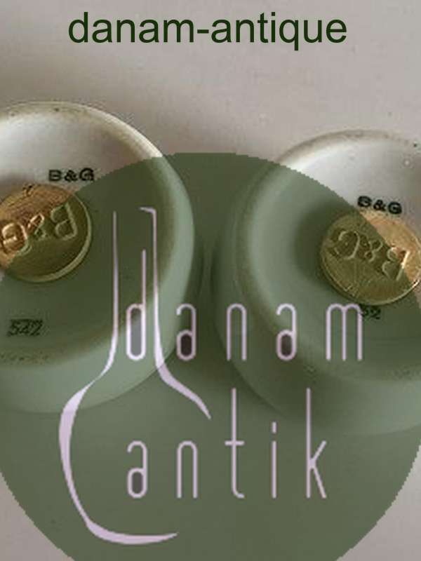 ビング＆グロンダール ホワイト ヘニングコッペル ソルト＆ペッパーシェーカー No 532、No 542