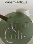 Bing & Grøndahl "Hvid Koppel" Lågskål med Træhåndtag No. 255