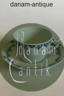 Bing & Grondahl Kronberg with pierced border Coffee Cup and Saucer No 475