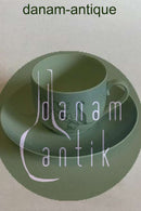 Bing Grondahl 谷中百合咖啡杯和茶盘 编号305