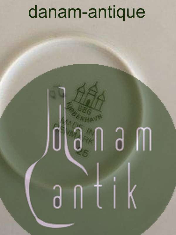 Bing og Grøndahl Løvfald Spisetallerken No. 25