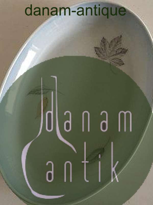 Bing & Grøndahl Løvfald Ovalt Fad No 18