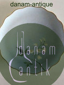 Bing & Grondahl Kuchenteller mit Blumendekor und Goldrand