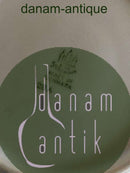 Bing Grondahl Egmont Side Plate No 28A。白色带酒红色边缘和金线