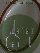 Bing & Grøndahl Egmont Ovalt Fad No 15 Vinrød Kant med Guld