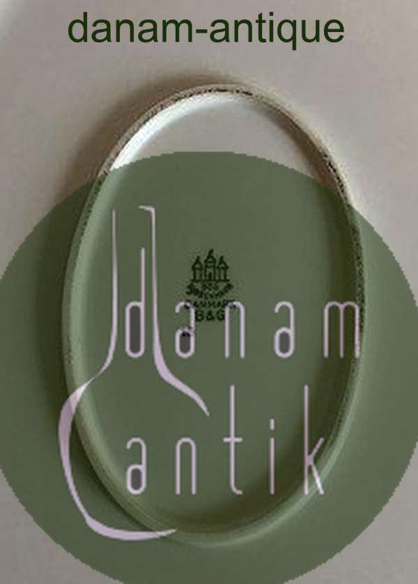 Bing & Grøndahl Elegance, Creme Stort ovalt fad No 15