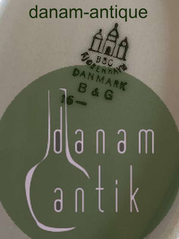 Bing og Grøndahl Elegance, Hvid Ovalt Fad No. 16