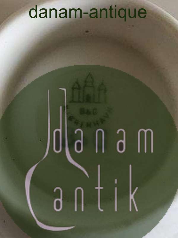 Bing & Grøndahl Hejre Stel The Kop med guld