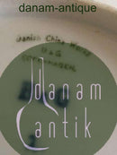 Bing & Grøndahl Sart Rosa Hejre med Guldkant Dyb Tallerken