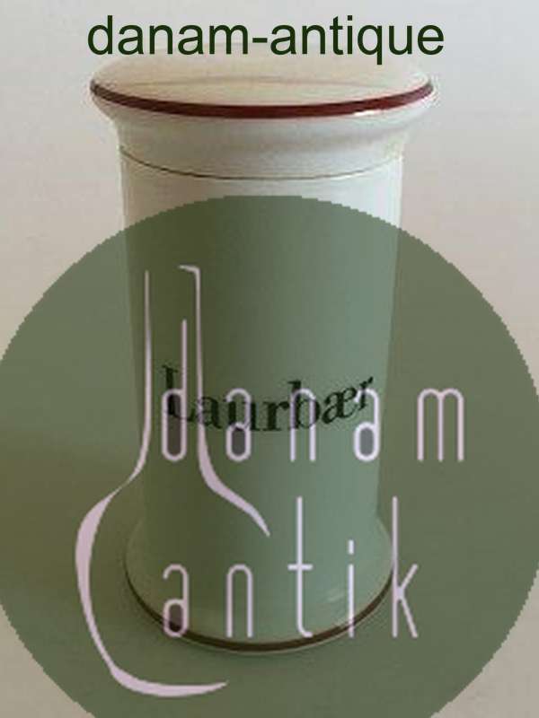 Bing & Grøndahl Laurbær Krydderikrukke No 497 fra Apotekerserien