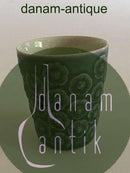 Bing og Grøndahl/Kronjyden Grøn Azur Snapse- eller Æggebæger