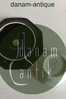 Bing & Grøndahl Hvid Cafë Kaffekop og sort underkop No 305