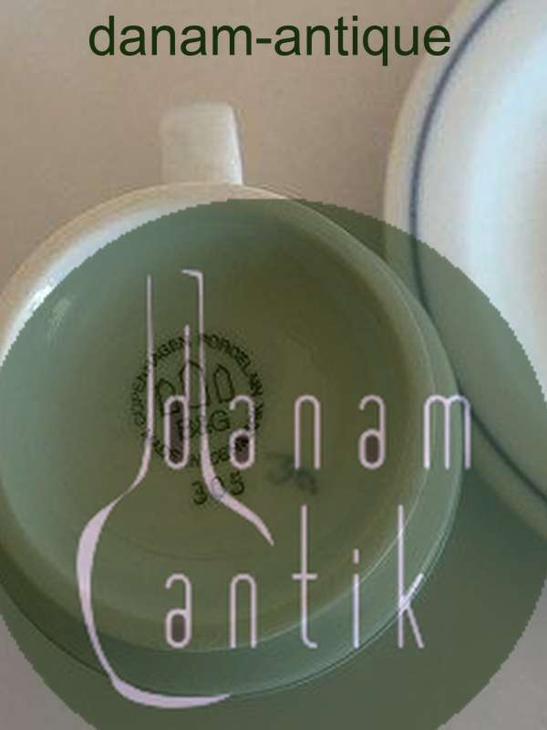 Bing & Grøndahl Cumulus Kaffekop og Underkop No 305