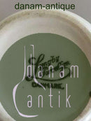 Lyngby Vase. Hvid rillede facon 12cm