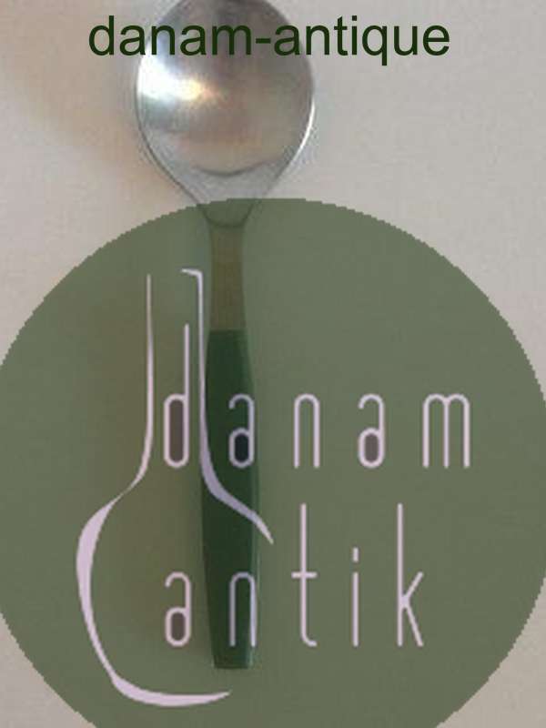 Georg Jensen Stainless Grøn Strata Spiseske