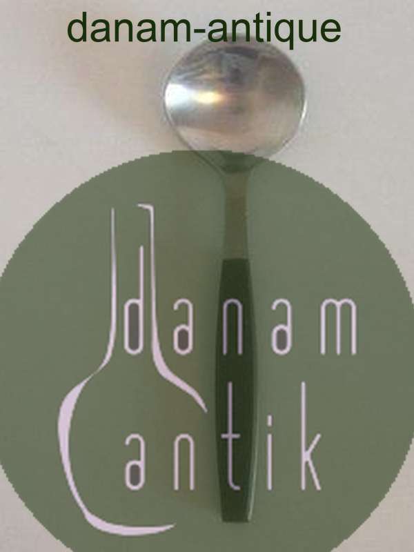 Georg Jensen Stainless Sort Strata Bouillonske