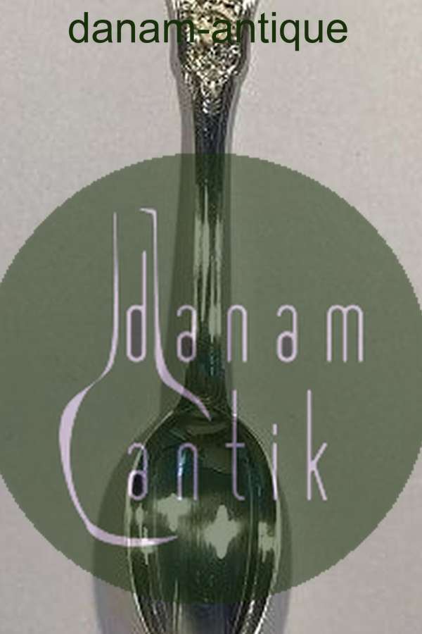 Georg Jensen Rosenborg Sølv Plet Dessertske