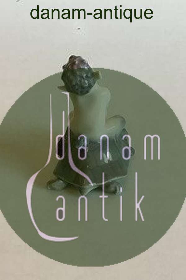 Royal Copenhagen Figur Faun på skildpadde No 858