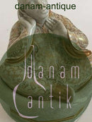 Royal Copenhagen Georg Thylstrup Krakele Figur af Buda.Unikadekoreret af Nicolai Tideman