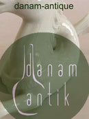 Royal Copenhagen Bordgarniture Havheste Figur i Blanc de Chine.