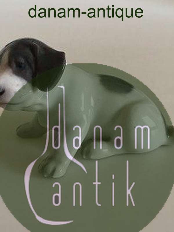 Royal Copenhagen Figur Pointer Hvalp No. 1311 før 1923