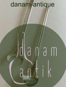 Georg Jensen Stainless 'Tuja' Serveringssæt/salat sæt