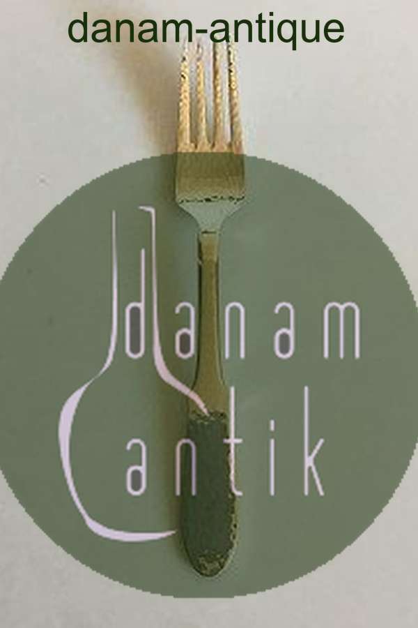 Georg Jensen Sølvplet Mermaid Spisegaffel