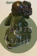 Bing & Grondahl Figur von Kai Nielsen "Frau mit Trauben und Faune" Nr. 4022 aus der Serie Traubenernte.