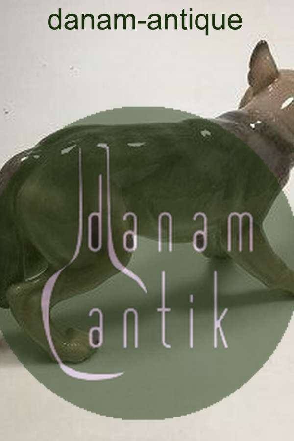 Bing og Grøndahl Figur - Stående Ulv No. 1917