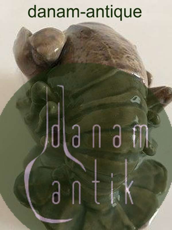 Bing & Grøndahl Art Nouveau Figur med krebs/hummer og musling No 1862