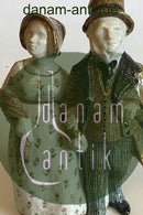 Bing & Grøndahl Stentøjsfigur af Borgerpar No 208 PMN