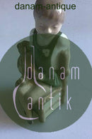 Royal Copenhagen Figur, Pige med bamse No 5195