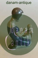 Bing & Grondahl Figur eines Mädchens mit Puppe Nr. 2191