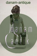 Lyngby Porcelæn Figur af pige med telefon, Gitte No 73