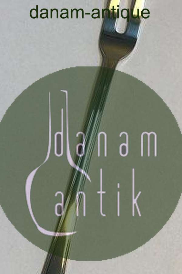 Georg Jensen Stainless 'Copenhagen Line, Mat' Cold Cut Fork