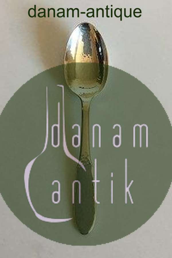 Georg Jensen Sølvplet Mermaid Dessertske