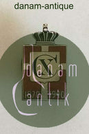 Georg Jensen Kongemærke i Sterling Sølv med klips, 1870-1940