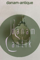 Georg Jensen 1997 ラブラドライト・ストーン付スターリングシルバー製イヤーペンダント