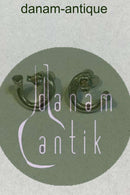 Georg Jensen Sterling Sølv Hjerte Øreringe 2002 - Regitze Overgaard