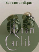 Georg Jensen Sterling Silber 1997 Jahrestag Ohrringe (Clip)