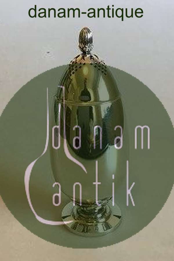 Georg Jensen Sterling Silver Cactus Sugar Shaker No 629