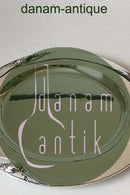 Georg Jensen "Magnolia" Rundes Serviertablett Nr. 2AE