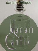 Georg Jensen Baccarat Flaske med Sterling Sølv Pyramide Flakonlåg No 206