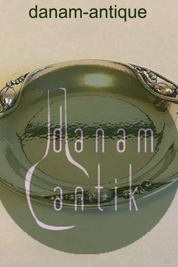 Georg Jensen Sterling sølv Magnolia Flaskebakke No 2A