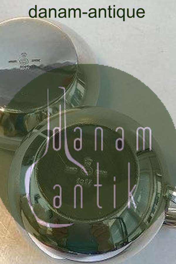 Georg Jensen Sterling Sølv Flødekande og Sukkerskål No 1017 Henning Koppel