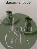 Par Georg Jensen Jørgen Jensen Lysestager i Sterling Sølv  No 895