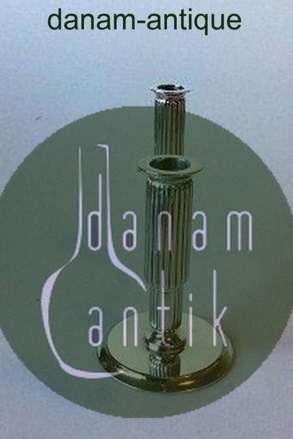 Georg Jensen 2-Armet Lysestage i Sterling Sølv af Sigvard Bernadotte No. 855D