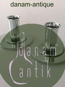 Georg Jensen Sterling Silver Pair of Candlesticks No 748