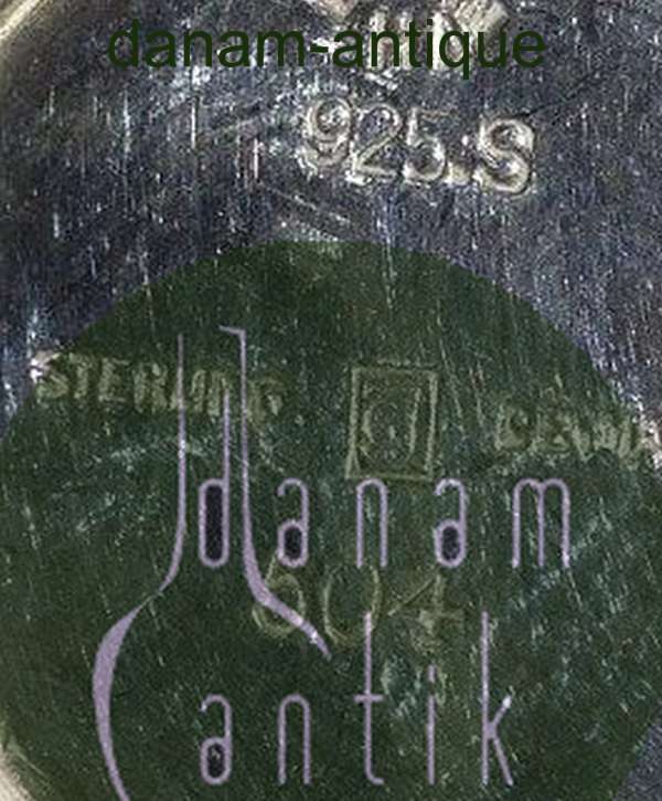 Georg Jensen Sterling Silver Lysestager af Harald Nielsen fra 1933-1944 No 504